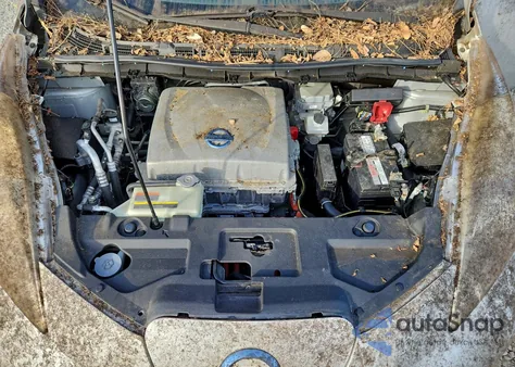 2013 Nissan Leaf S из США, поврежденный, VIN 1N4AZ0CP6DC406359